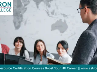 Human Resource Certification Courses