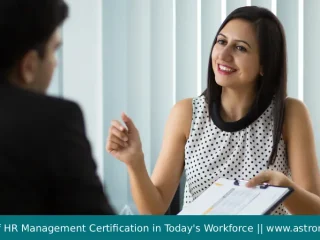HR Management Certification