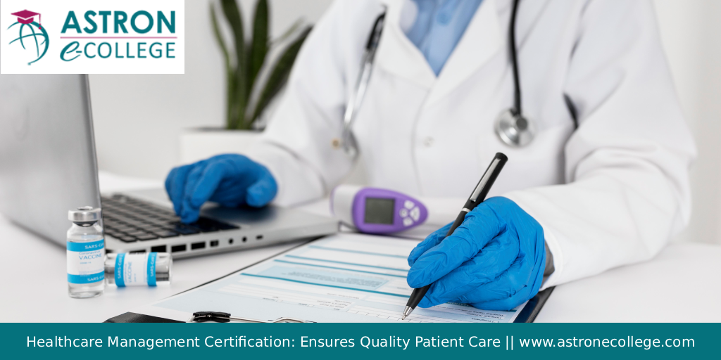 Healthcare Management Certification