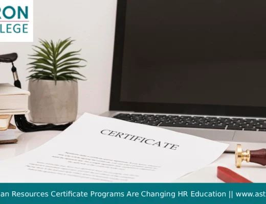 Human Resources Certificate Programs
