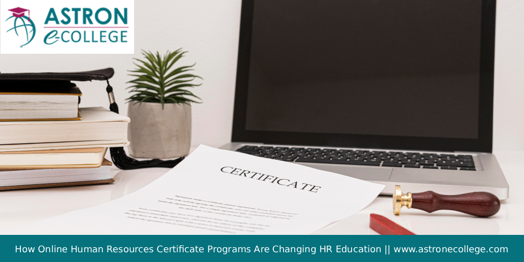 Human Resources Certificate Programs