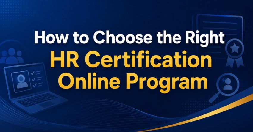 HR Certification Online